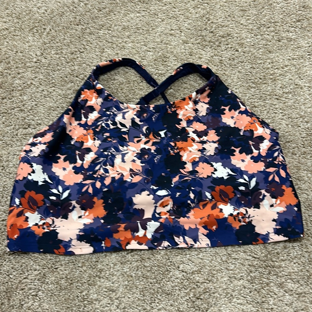 Old Navy XXL Floral Tank/Sports Bra